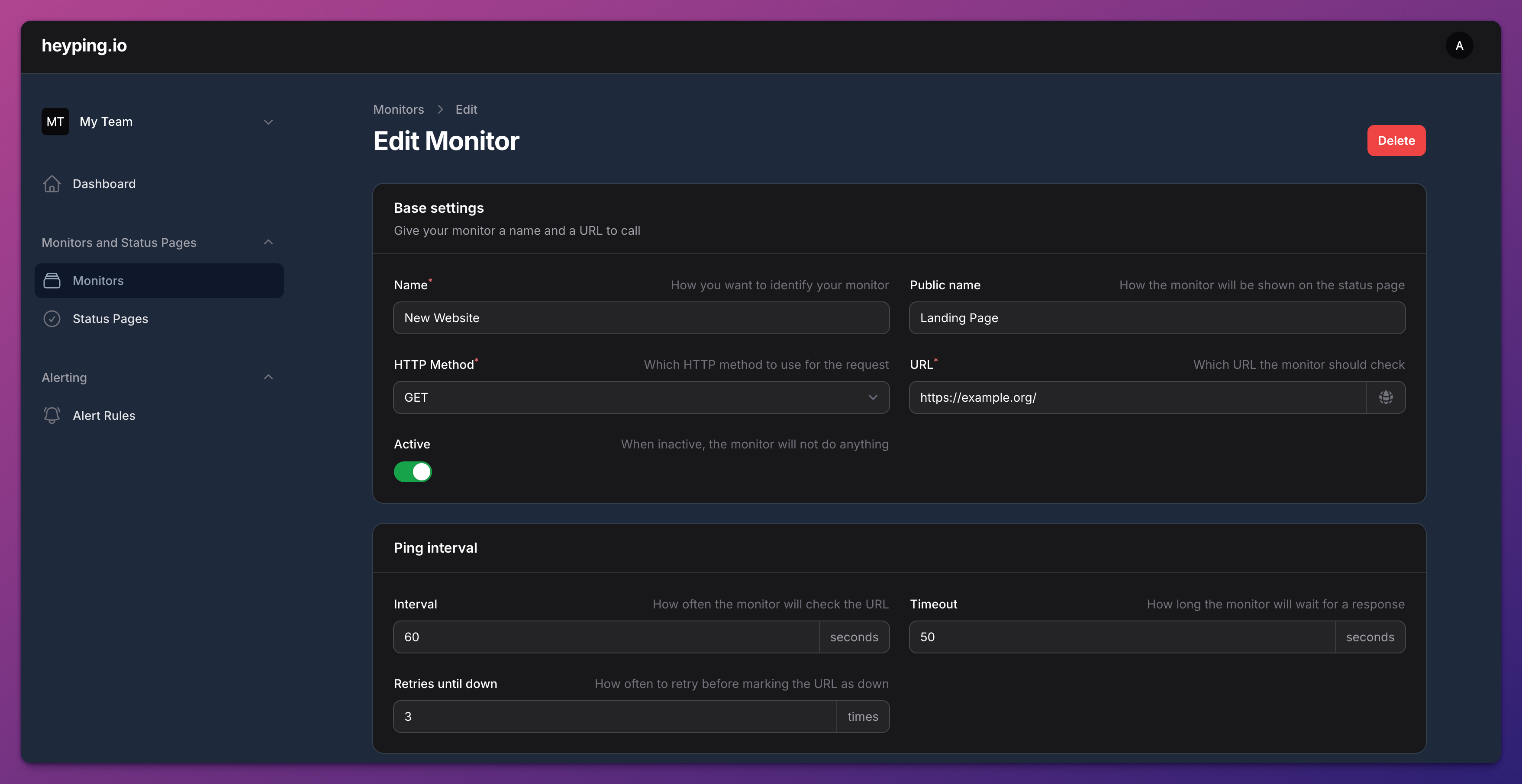 Dashboard Preview Dark Mode